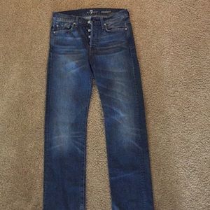 Men’s 7 for all mankind “standard” style.